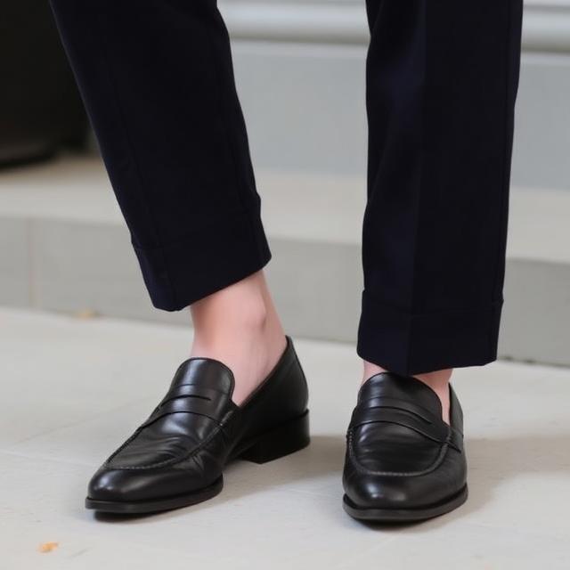 Minimalist Loafer Looks