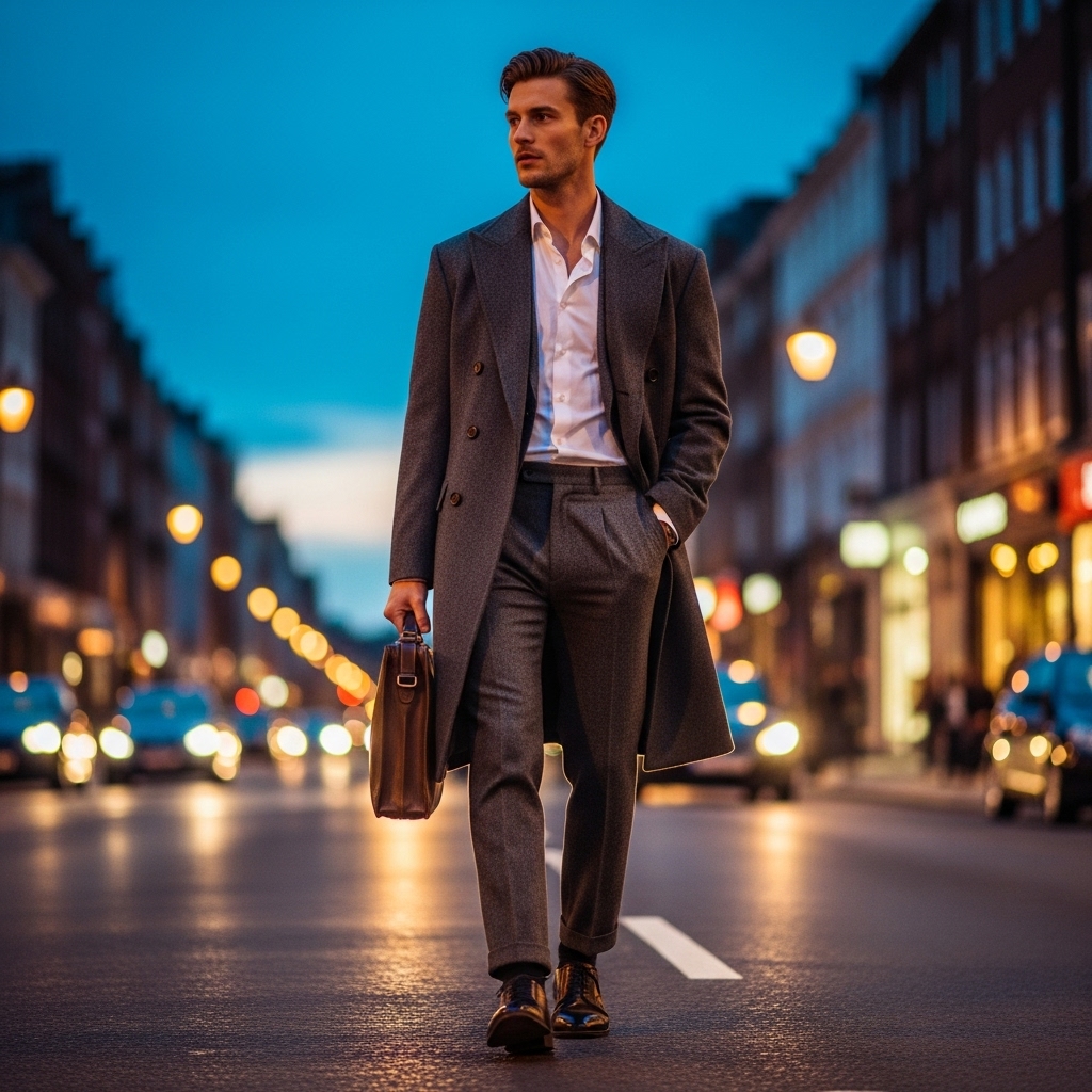 Overcoat and Trouser Sets