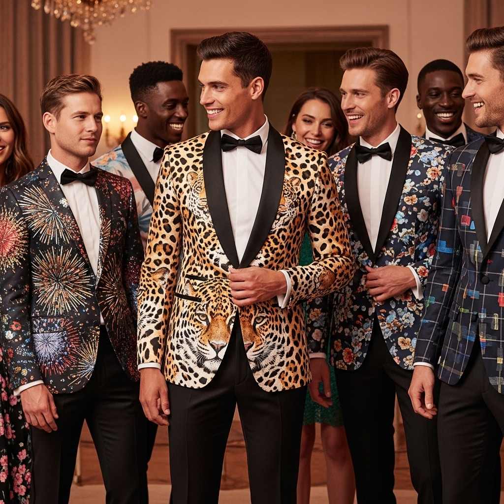 Printed Suit Surprises