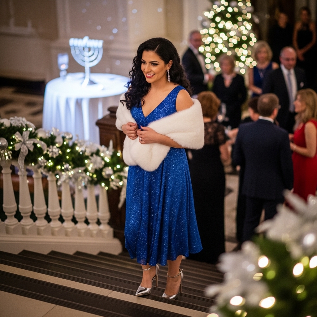 Sapphire + Silver + White