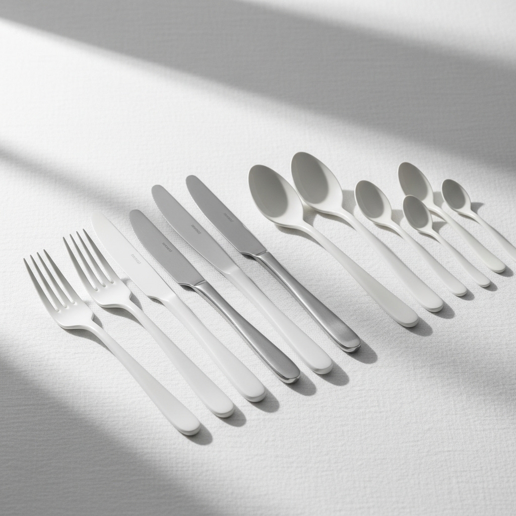 Simple White 24-Piece Set: