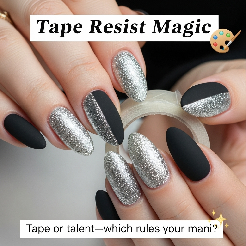 Tape Resist Magic