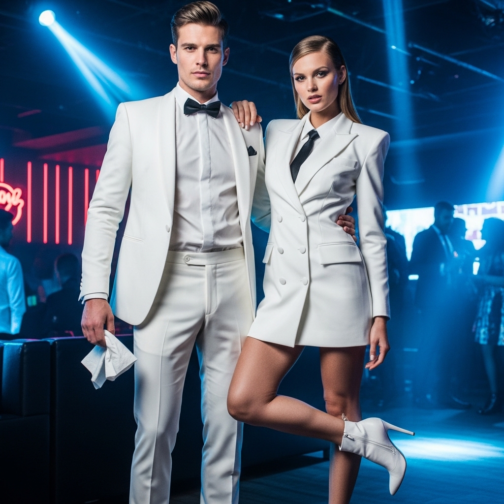 White Tuxedo Sets