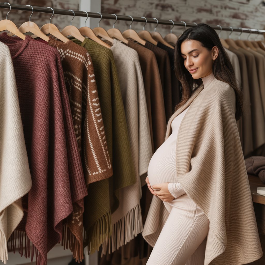 Wooly Ponchos and Capes