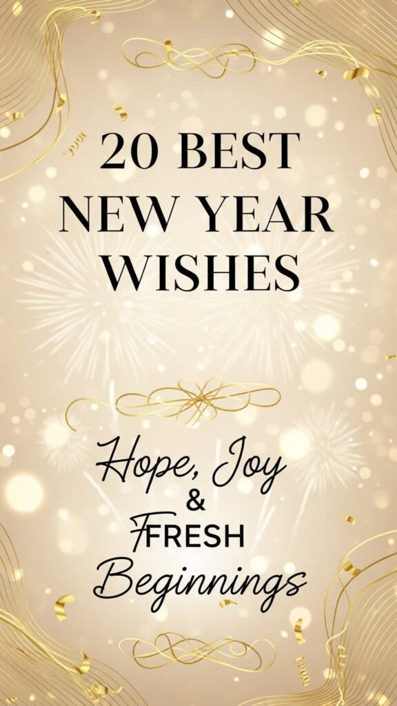 Best New Year Wishes to Share Hope, Joy, and Fresh Beginnings