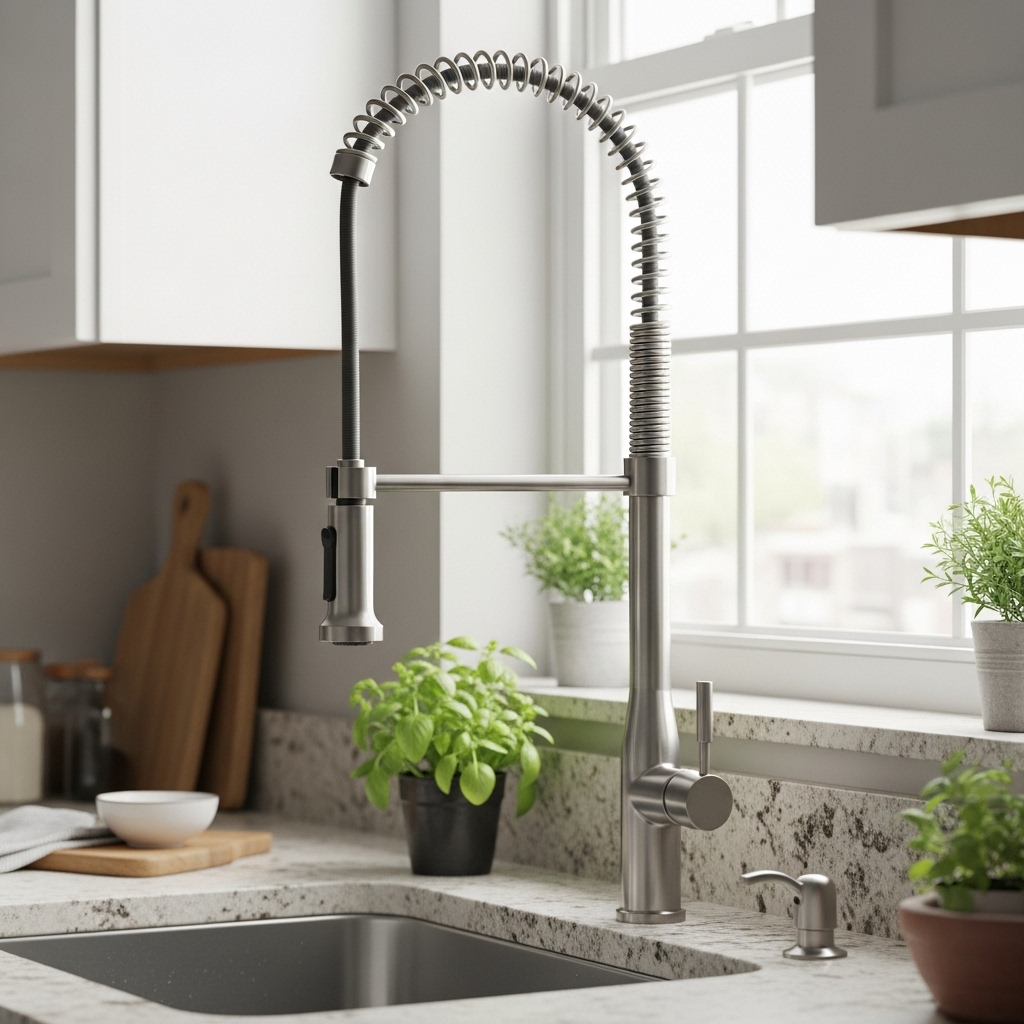 Kraus Bolden Commercial Style Faucet (18-Inch Height) 