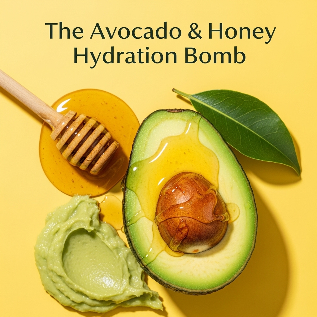 Avocado & Honey Hydration Bomb