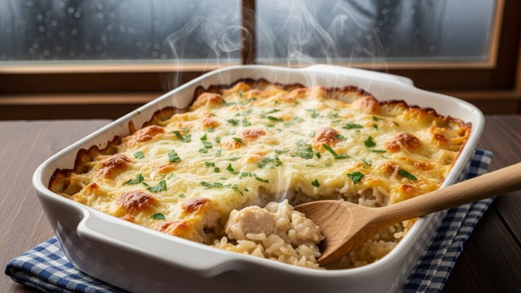Creamy Chicken and Rice Casserole
