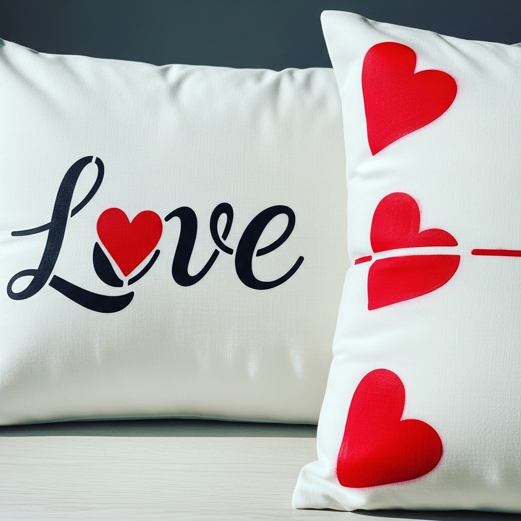 Custom "Love" Pillowcases 