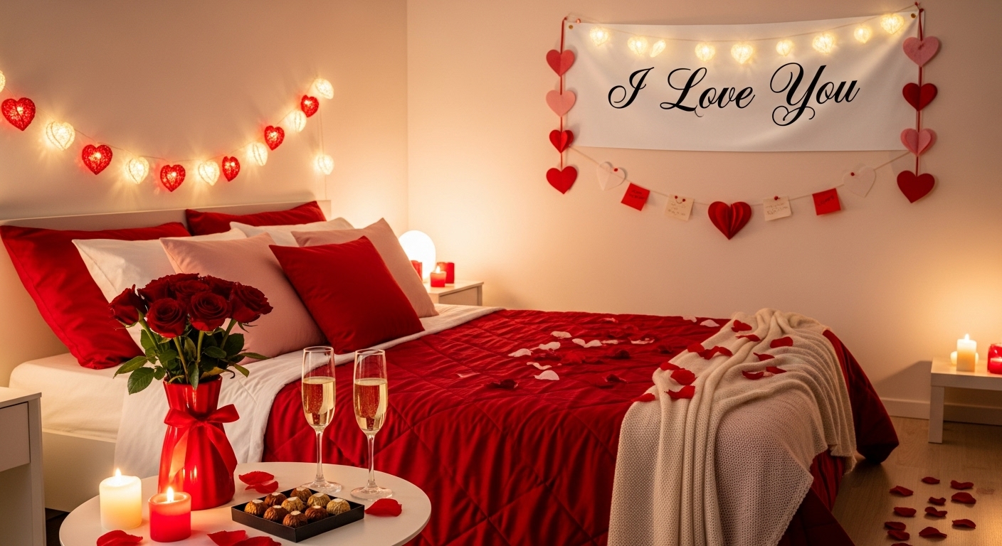 20 DIY Valentine Bedroom Decoration Ideas to Spark Romance