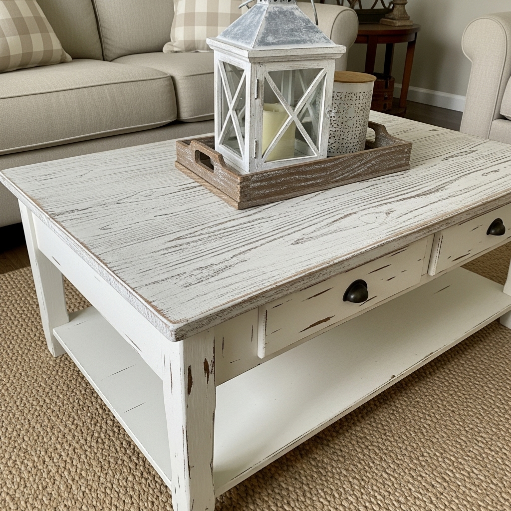 Distressed Paint Finish