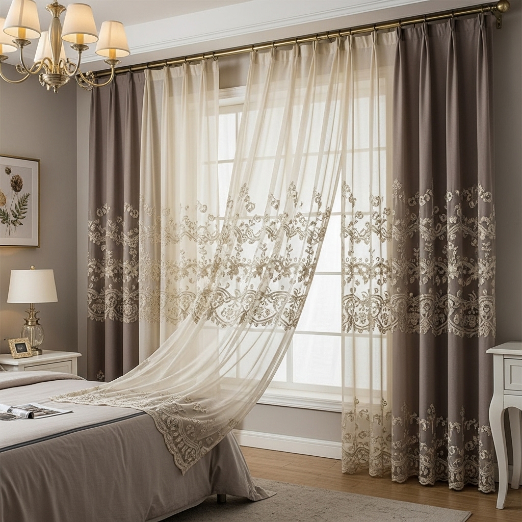 Embroidered Curtains