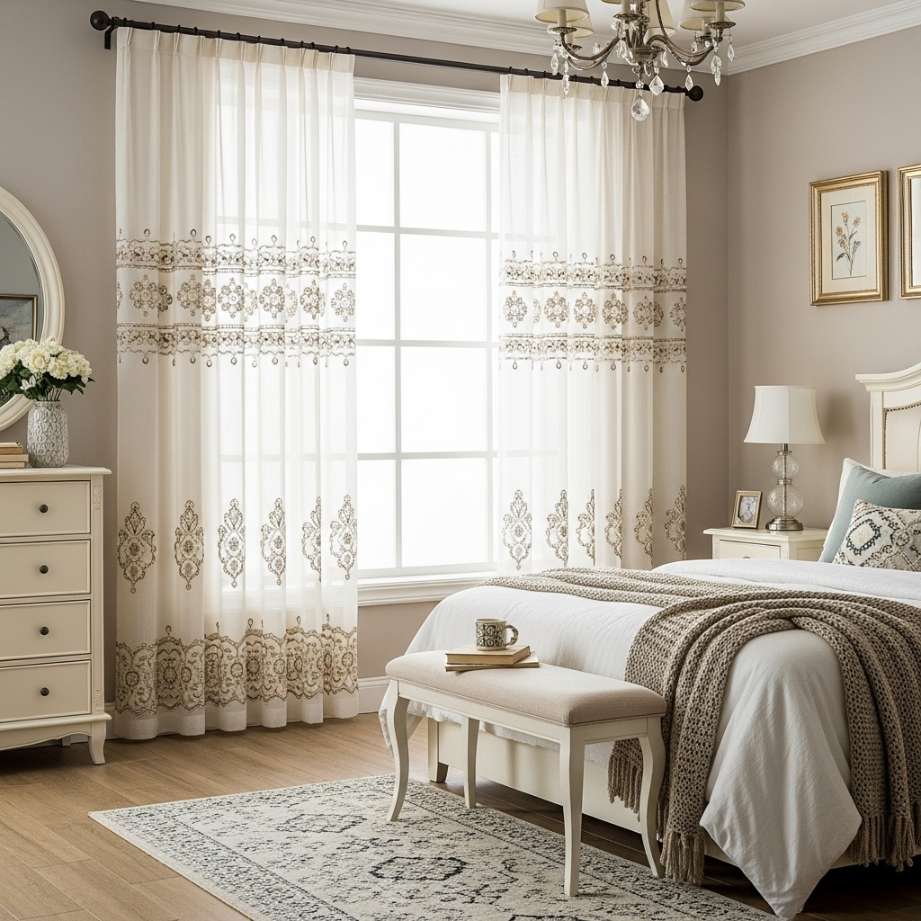 Embroidered Curtains