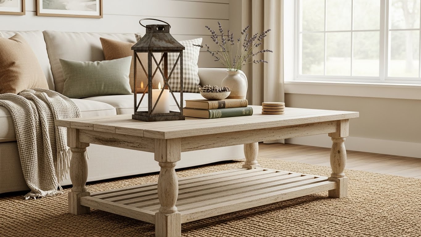 Farmhouse-Style Coffee Table Ideas to Elevate Your Decor