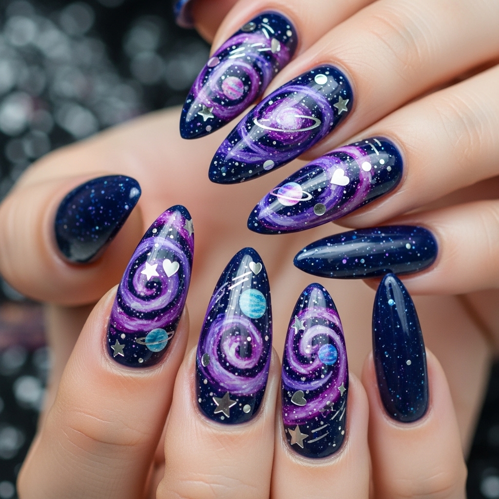 Galaxy Love Swirls