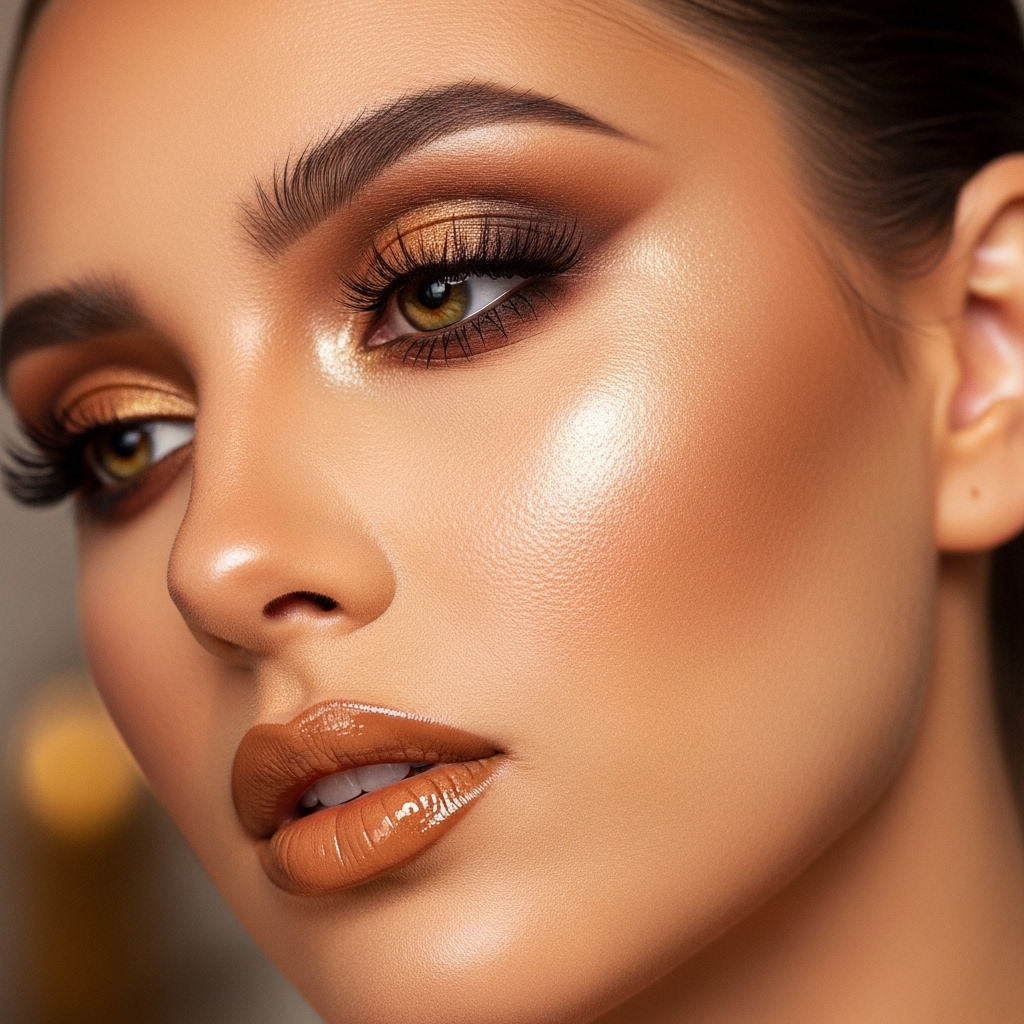 Golden Glow Glam