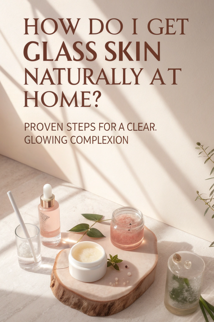 How Do I Get Glass Skin Naturally at Home? Proven Steps for a Clear, Glowing Complexion