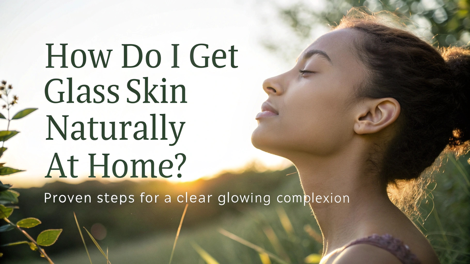 How Do I Get Glass Skin Naturally at Home? Proven Steps for a Clear, Glowing Complexion