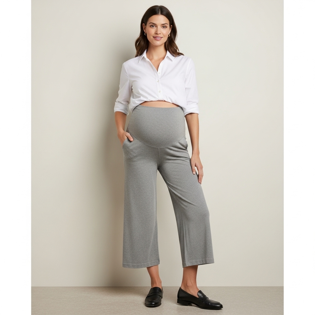 Ingrid + Isabel Wide-Leg Cropped Pants