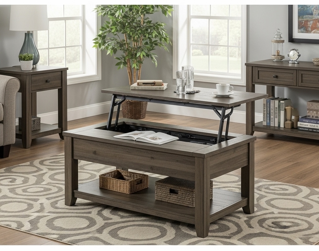 Lift-top coffee tables 