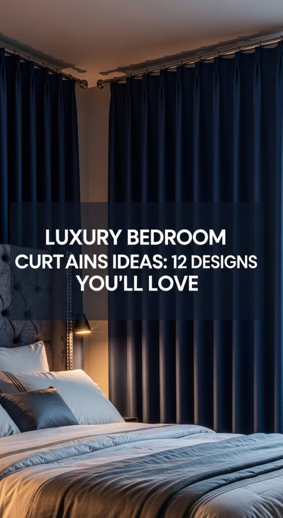 Luxury Bedroom Curtains Ideas: 12 Designs You’ll Love