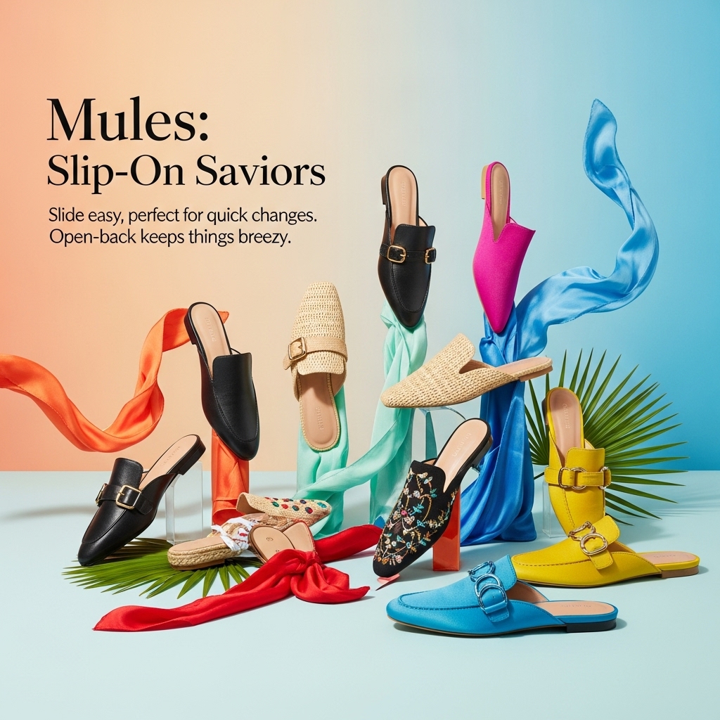 Mules: Slip-On Saviors
