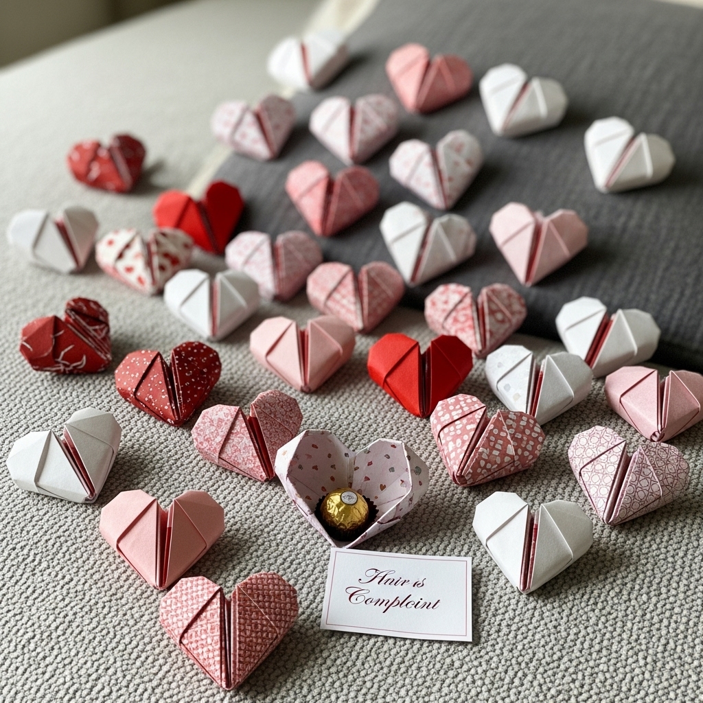 Origami Heart Scatter 