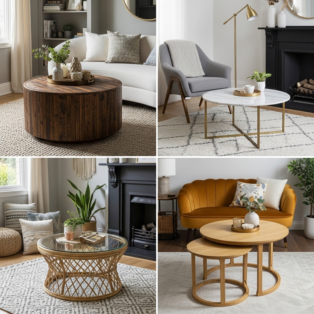 Round Coffee Tables