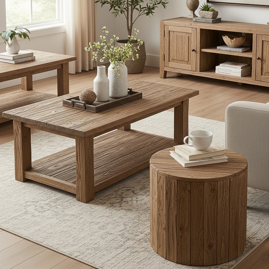 Rustic Wooden Tables