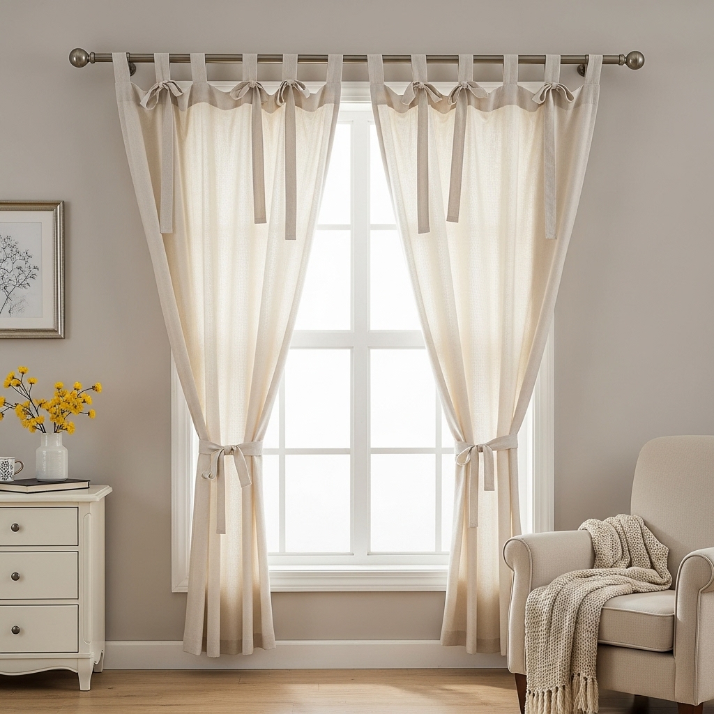 Tie-Top Curtains