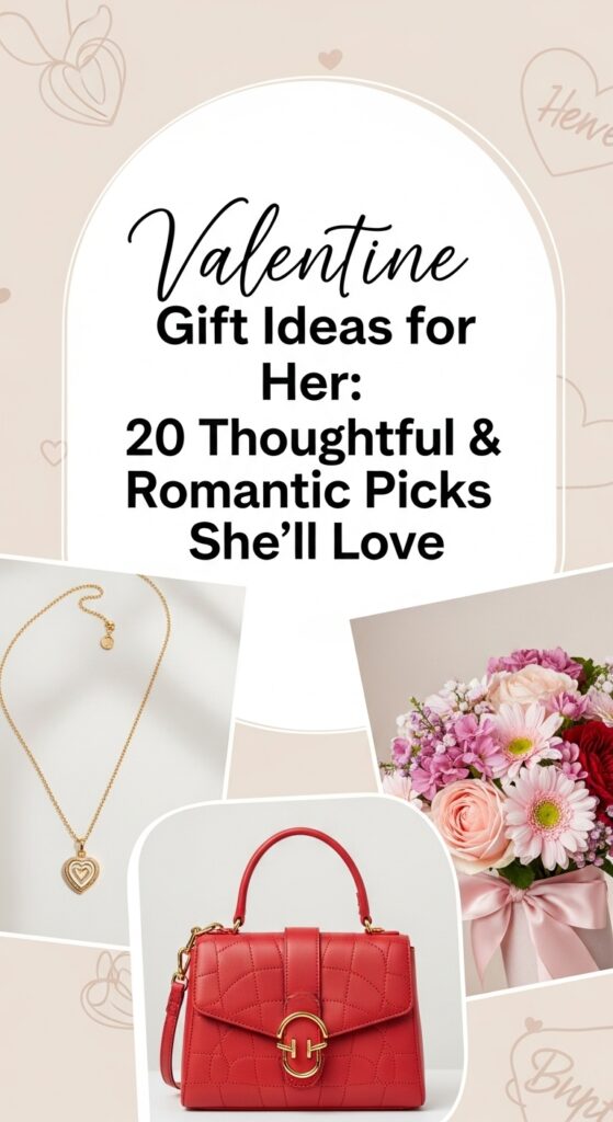 Valentine Gift Ideas for Her: 20 Thoughtful & Romantic Picks She’ll Love