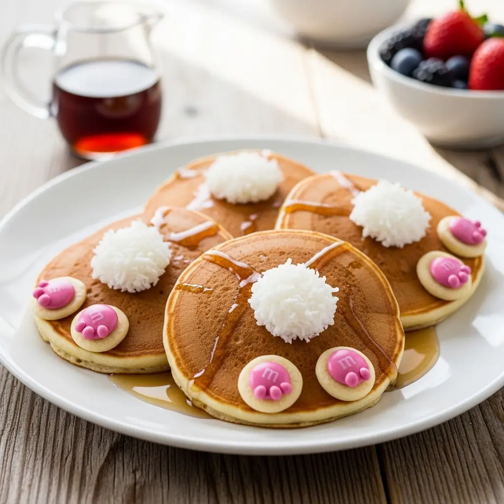 Bunny Butt Pancakes