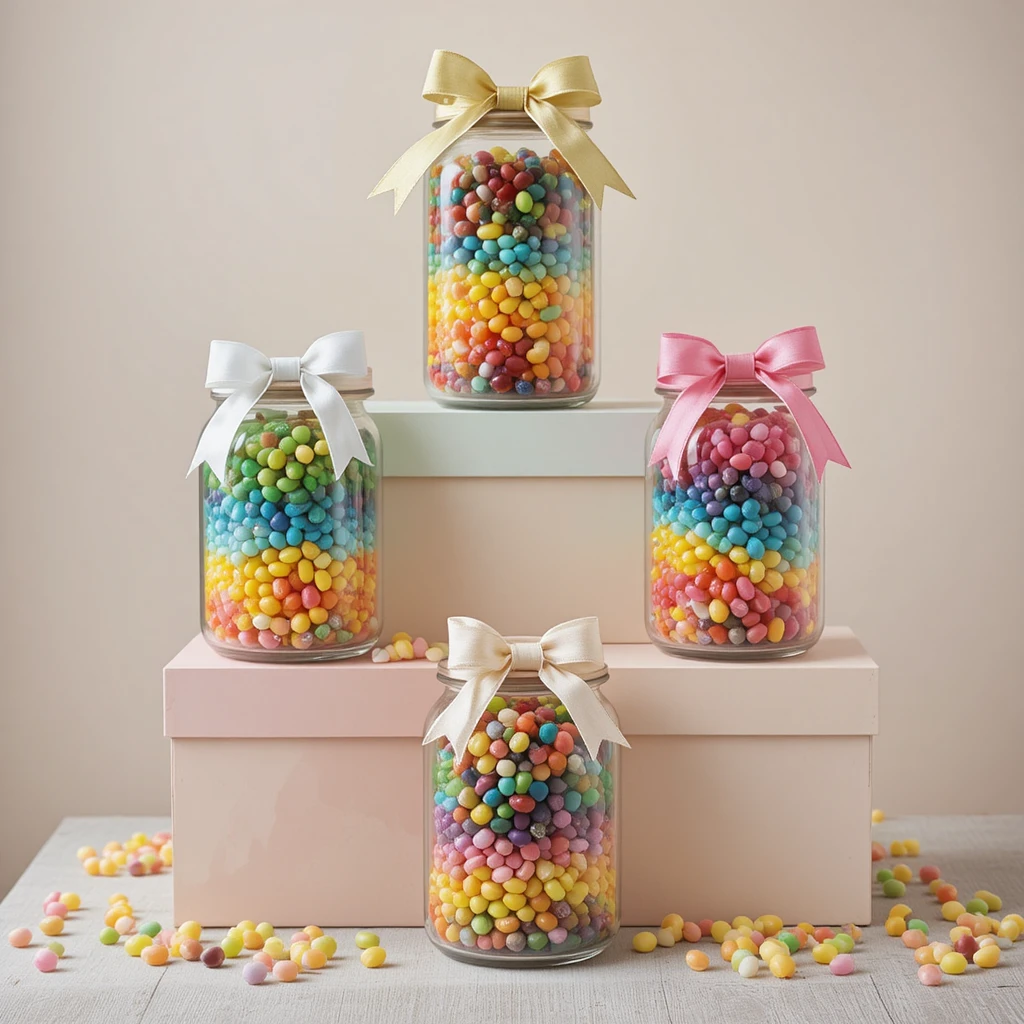 Candy-Filled Jars