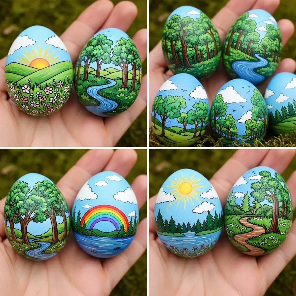 Nature Scene Sketches