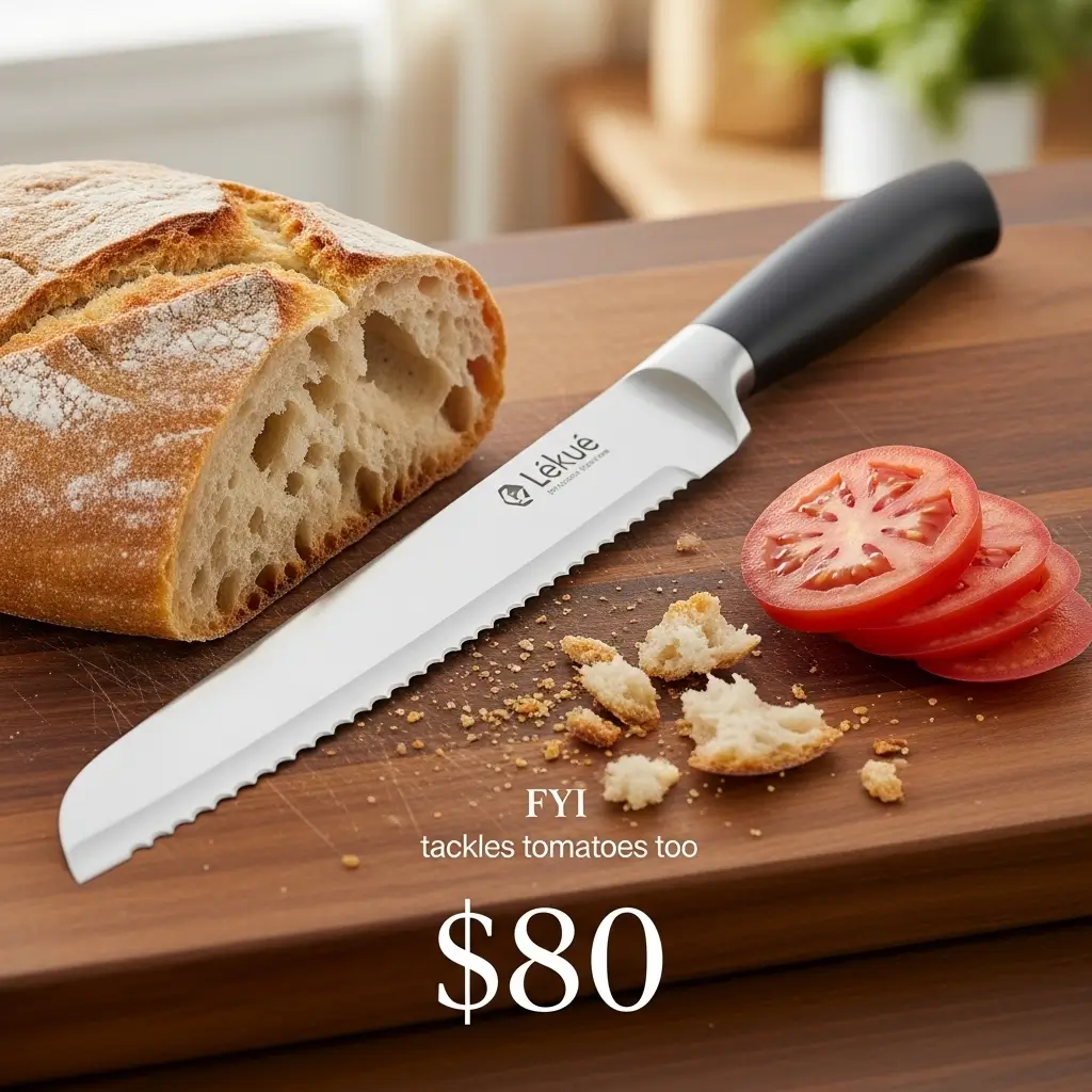 Lékué Bread Knife 10-Inch