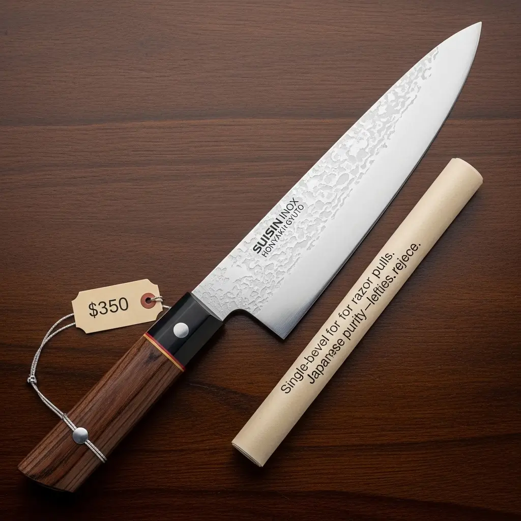 Suisin Inox Honyaki Gyuto