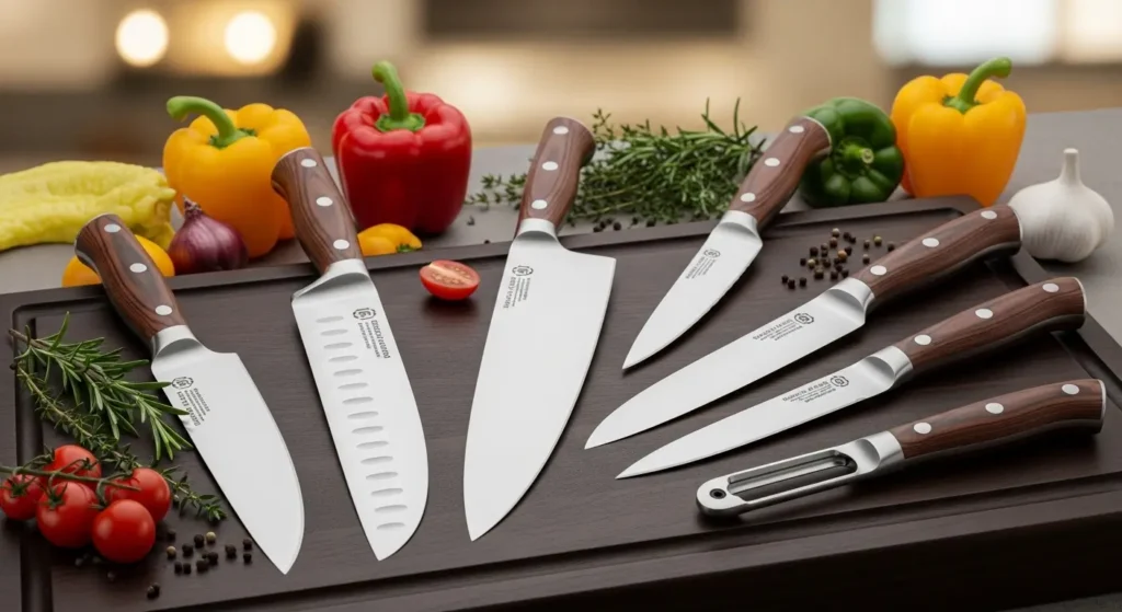 20 Premium Kitchen Knives for Professional Cooking