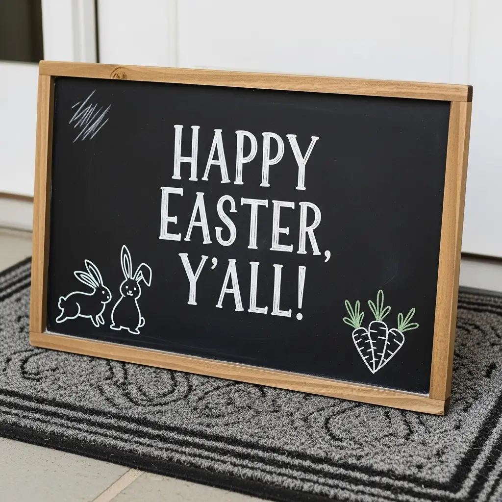 Chalkboard Sign Surprise