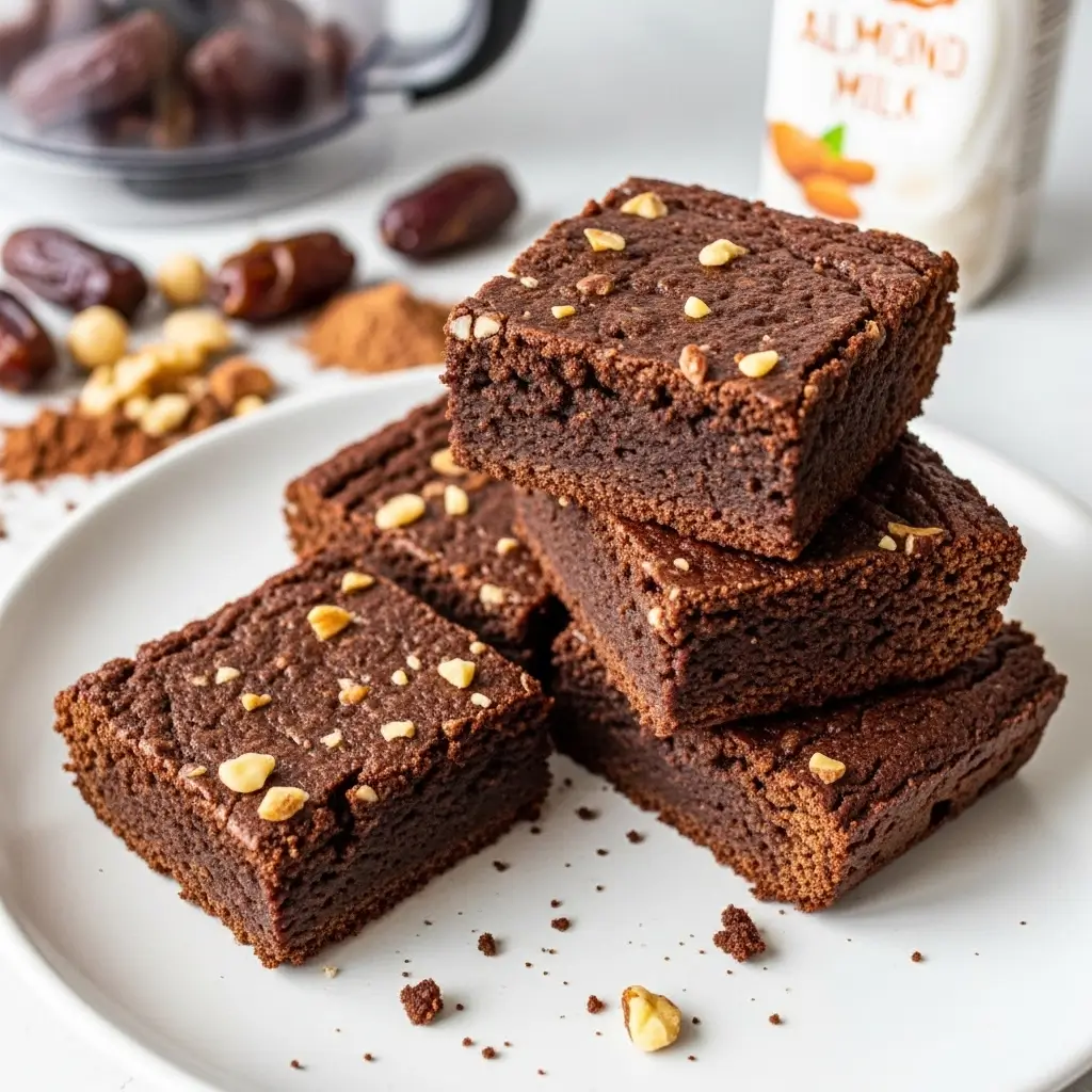 Fudgey No-Bake Brownies