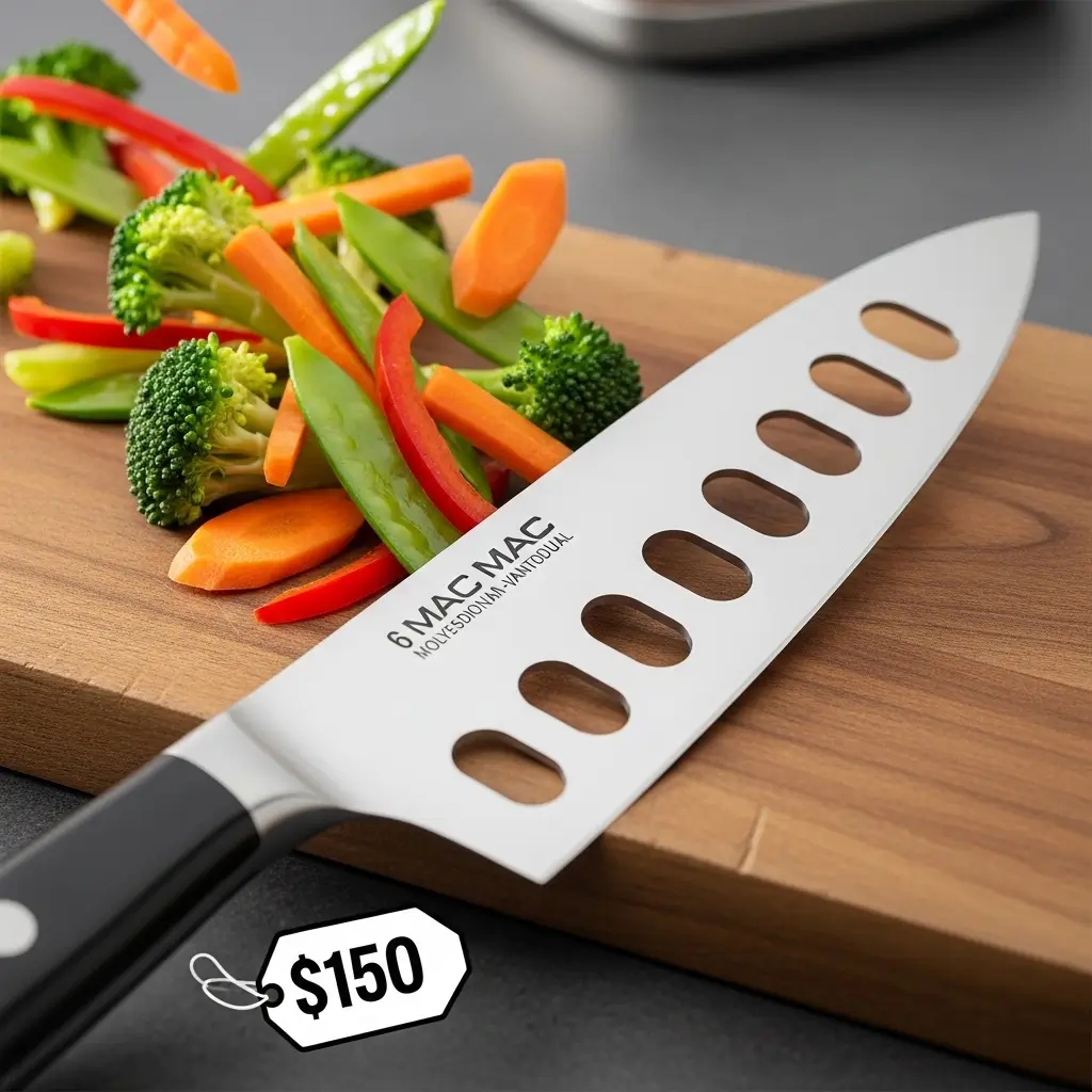 MAC Professional Hollow Edge Santoku