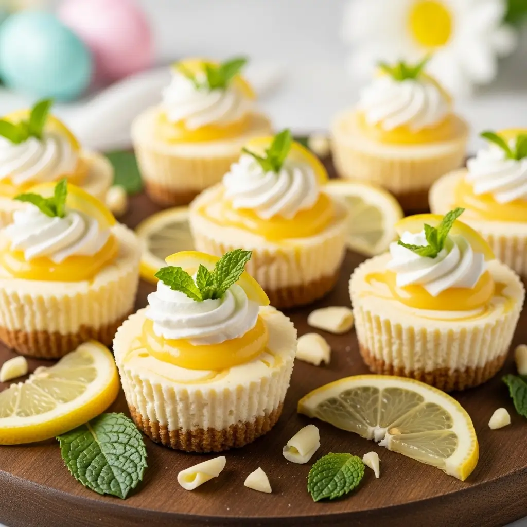Lemon Cheesecake Bites