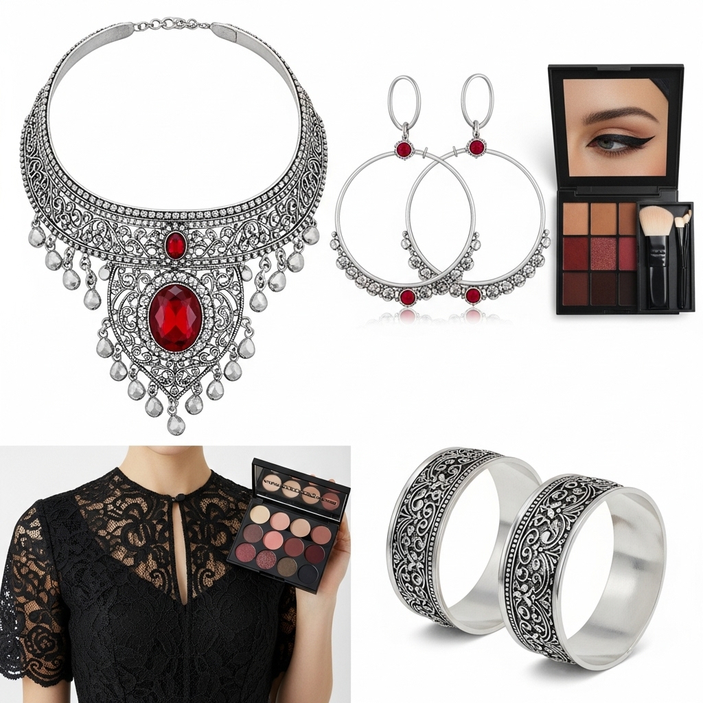 Accessories That Complement these Valentine Makeup