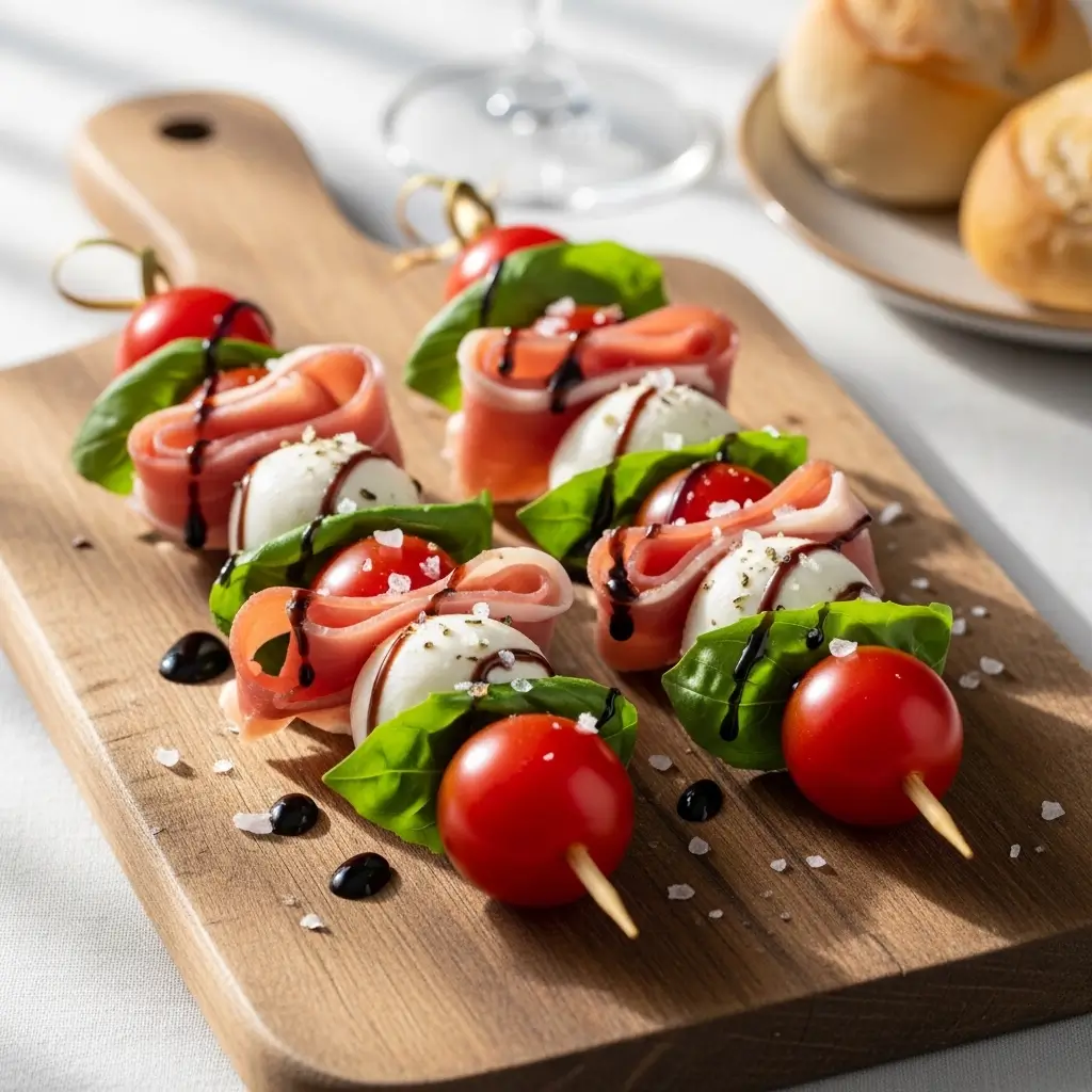 Caprese Skewers with a Twist