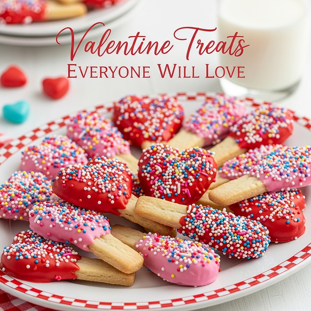 Chocolate-Dipped Cookie Sticks: