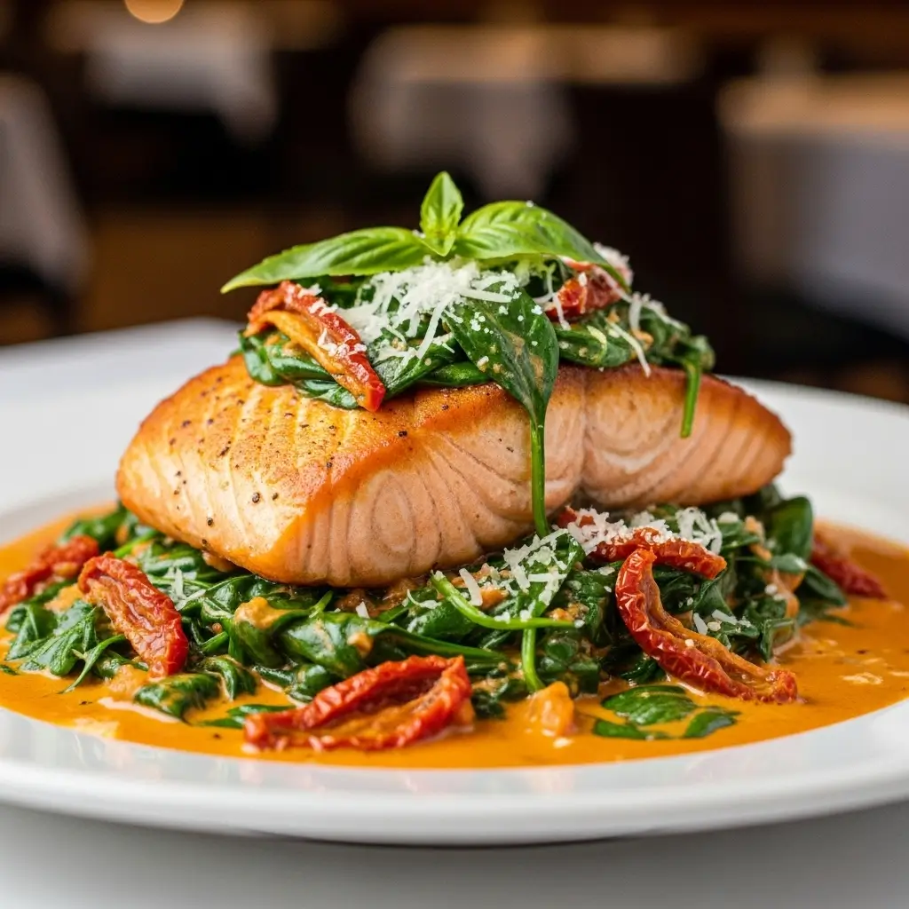 Creamy Tuscan Salmon