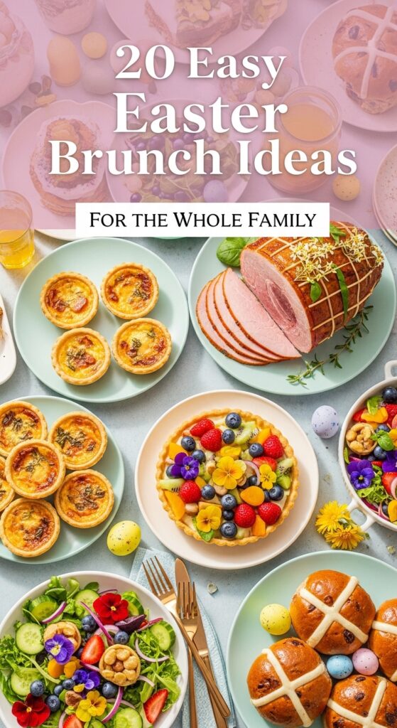 20 Easy Easter Brunch Ideas for the Whole Family
