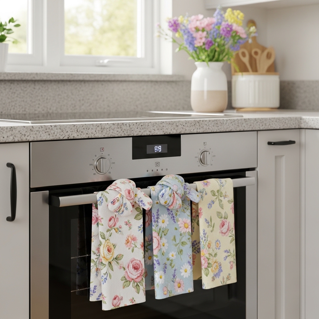 Floral Kitchen Towels