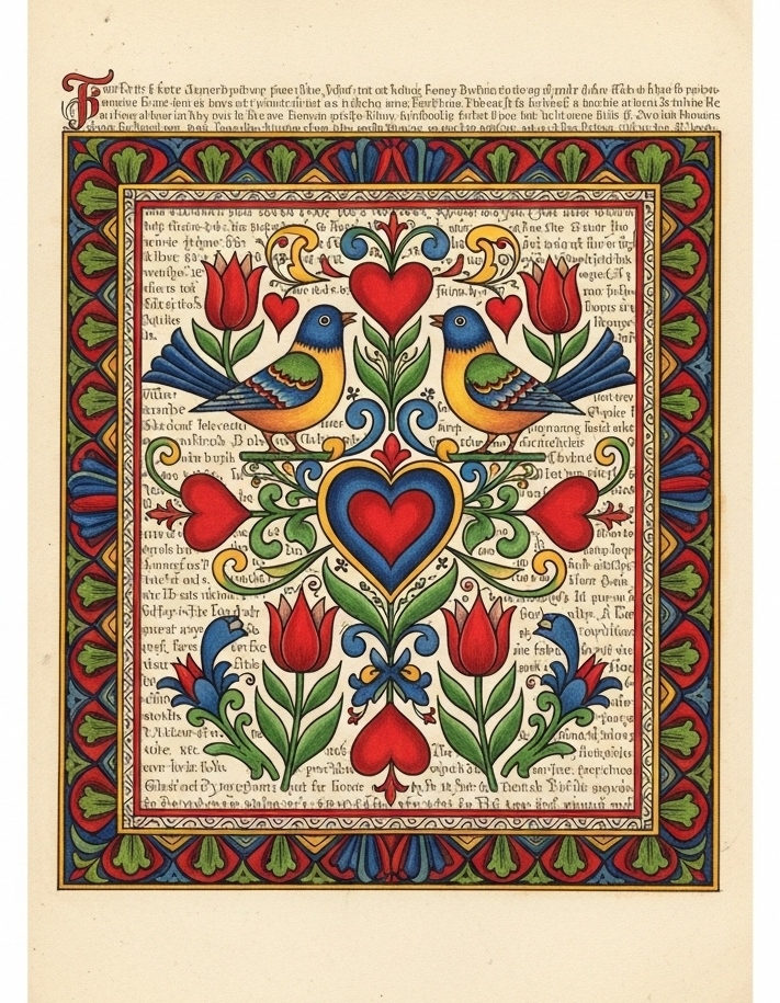 Fraktur Folk Art