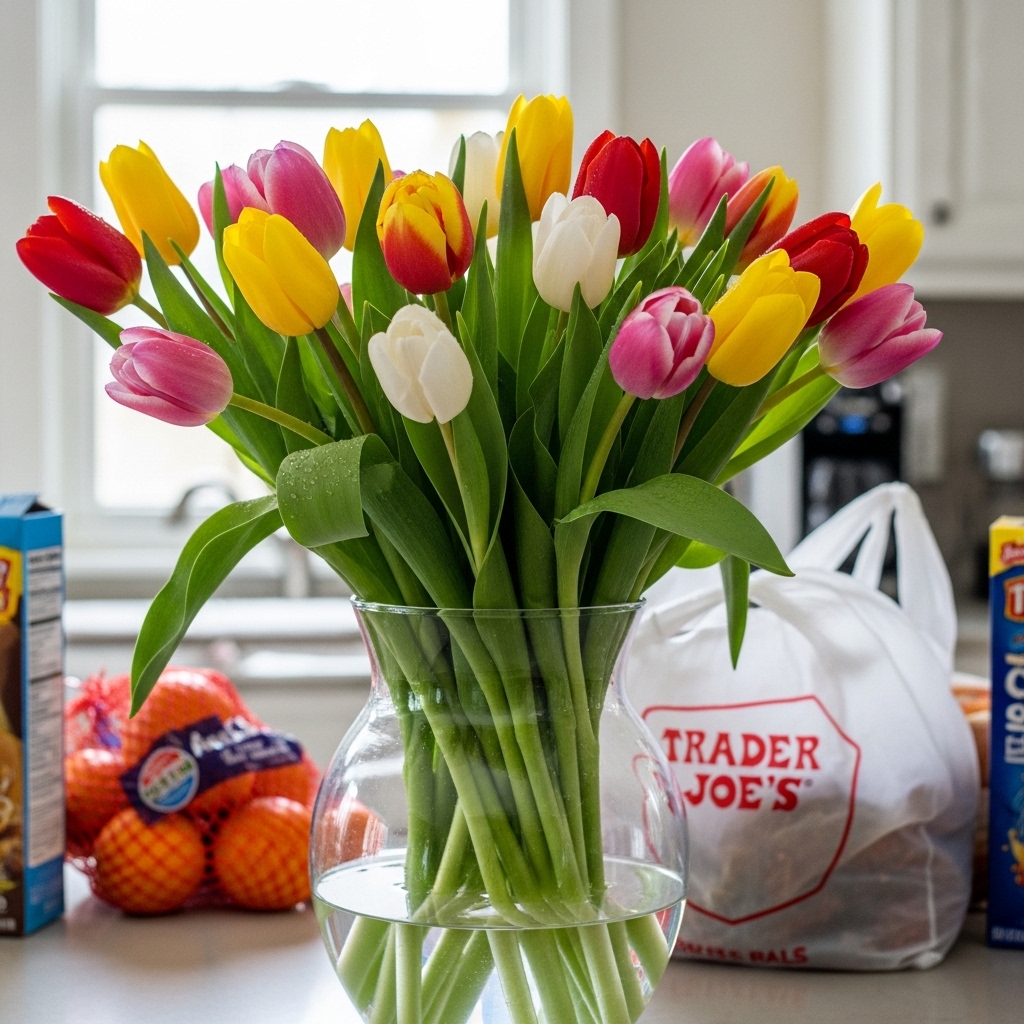 Fresh Grocery Tulips