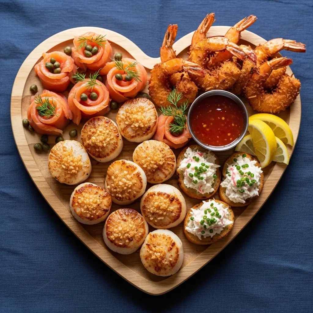 Heart-Y Seafood Starters